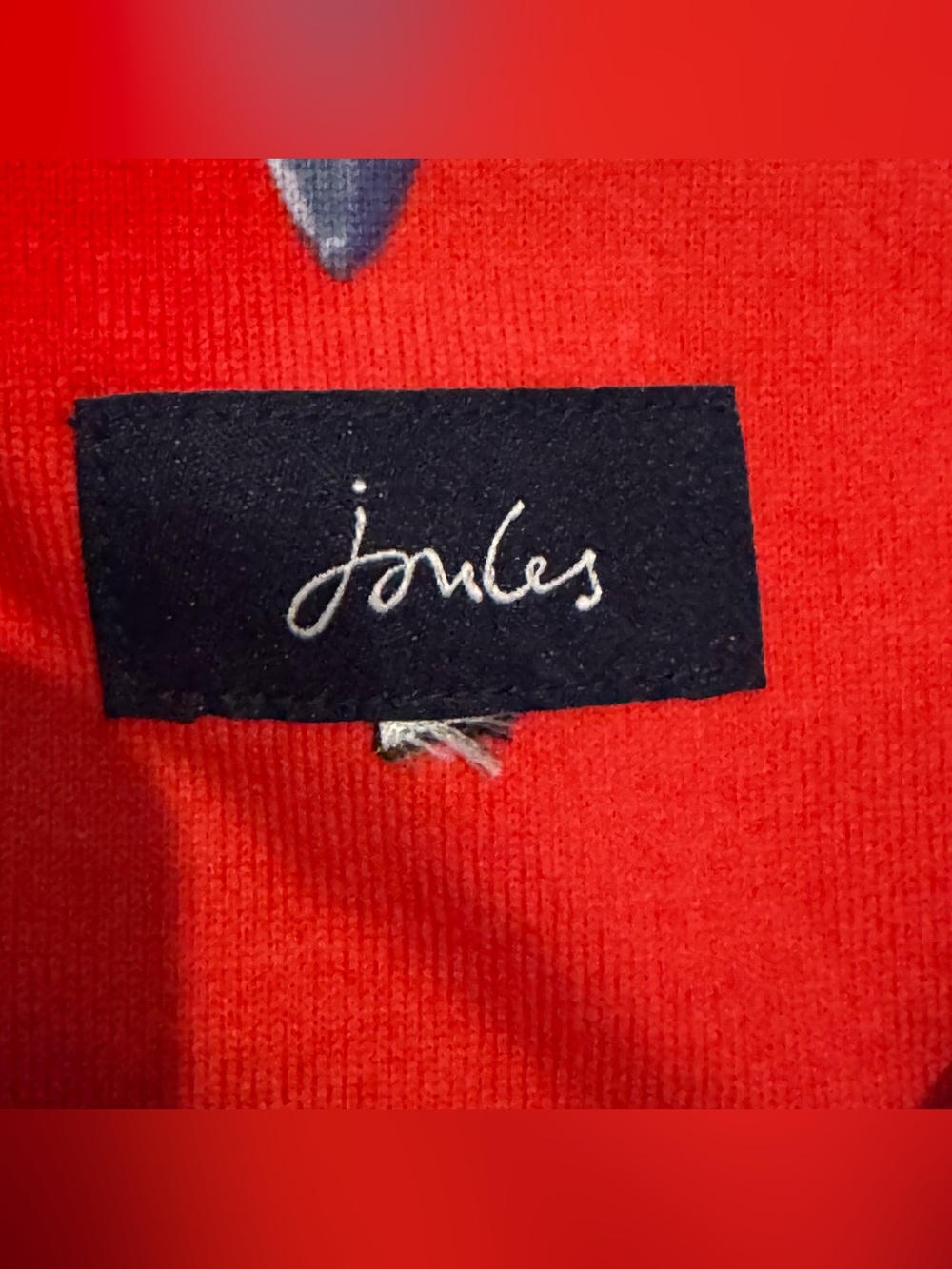 Joules Red Floral Midi Dress - Picture 2 of 2
